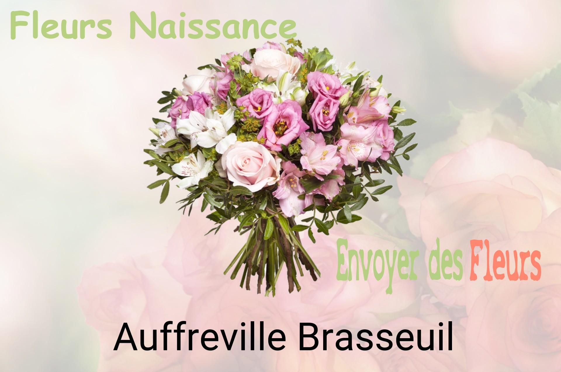 Bouquet de fleurs de naissance livré à Auffreville-Brasseuil